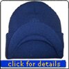 Peaked Beanie (Adult Navy)