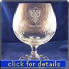 Gallery Lead Crystal Panel Brandy Tumbler