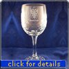 Gallery Lead Crystal Panel Red Wine Goblet