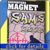 Fleydon's Flag Fridge Magnet - Sam's Missile