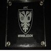 Crystal Coaster with etched Club Logo
